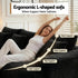 Modular Corduroy U‑Shaped Sofa – 3‑Piece Cloud Couch, No Assembly