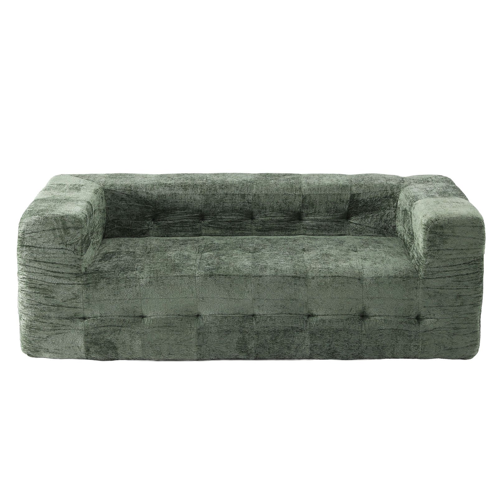 3‑Seater Sofa – Chenille, High‑Density Foam, 186cm, No‑Assembly Design