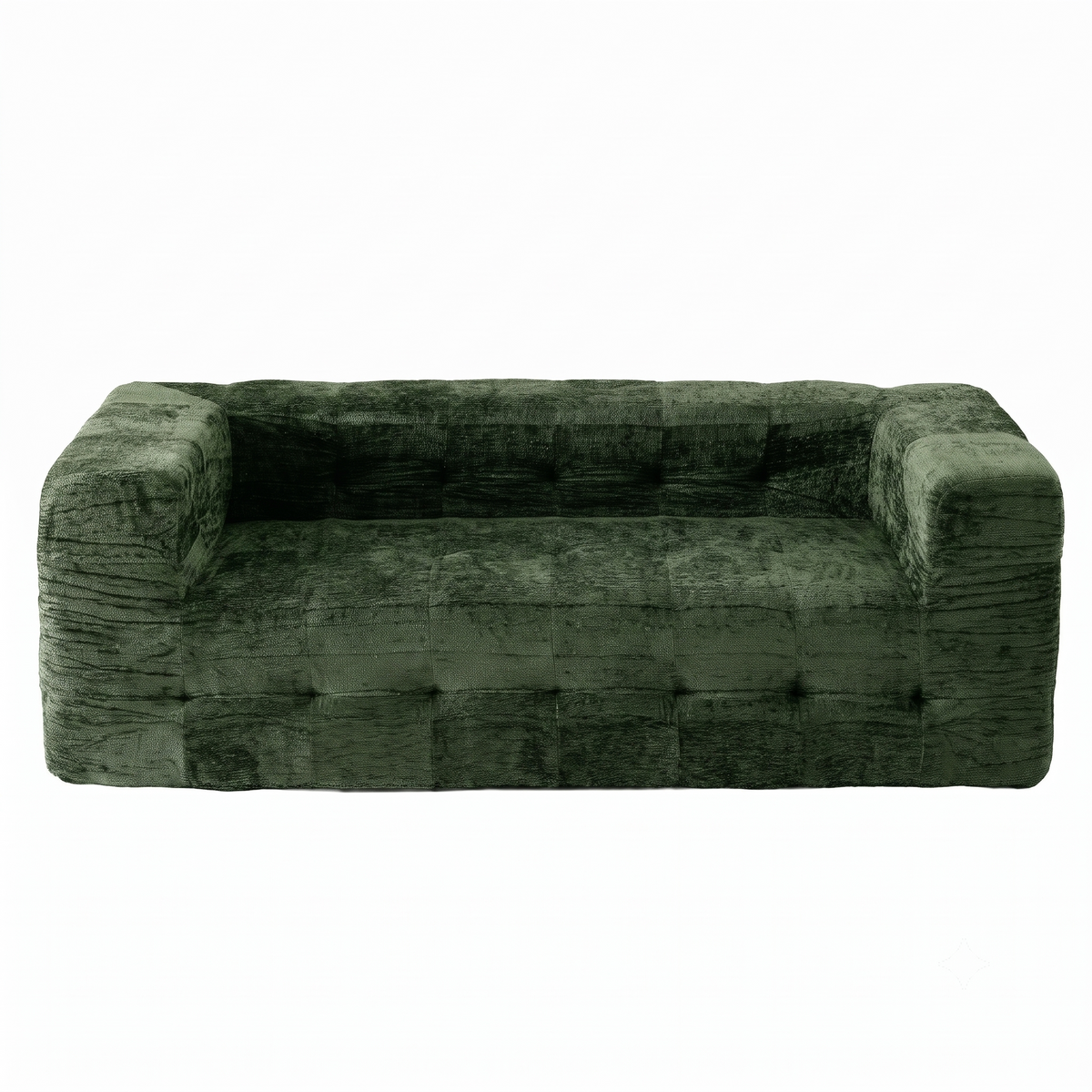 3‑Seater Sofa – Chenille, High‑Density Foam, 186cm, No‑Assembly Design