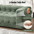 3‑Seater Sofa – Chenille, High‑Density Foam, 186cm, No‑Assembly Design