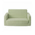Artiss 2-in-1 Sofa Foam Couch with Side Pocket Light Green