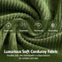 300cm Modular Sofa Bed Comfort L-Shaped Sectional Boneless Couch Green