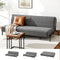 3‑Seater Sofa Bed with Innerspring Core, Adjustable Positions & Metal Frame
