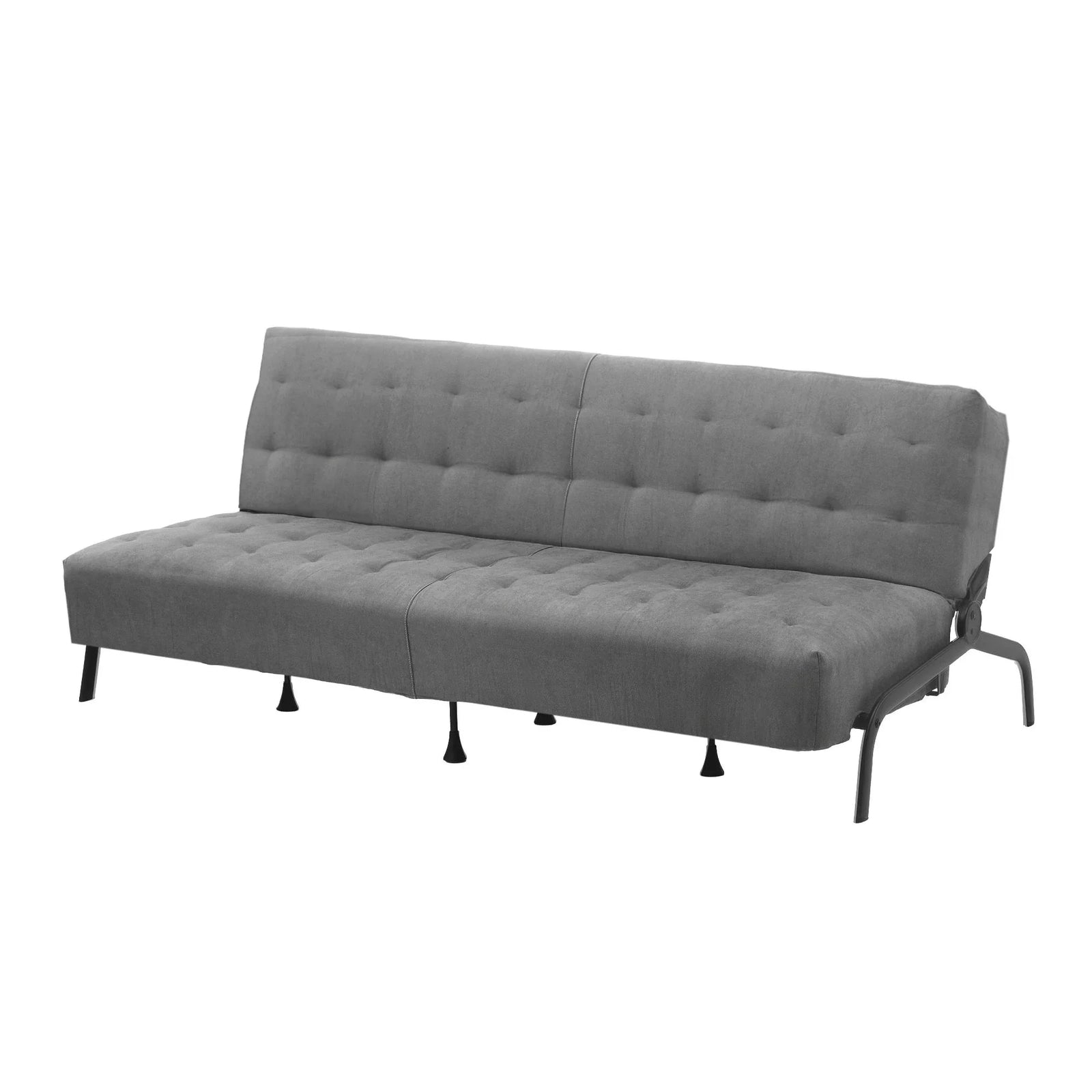 3‑Seater Sofa Bed with Innerspring Core, Adjustable Positions & Metal Frame