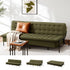 3‑Seater Sofa Bed with Innerspring Core, Adjustable Positions & Metal Frame