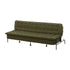 3‑Seater Sofa Bed with Innerspring Core, Adjustable Positions & Metal Frame