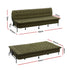 3‑Seater Sofa Bed with Innerspring Core, Adjustable Positions & Metal Frame