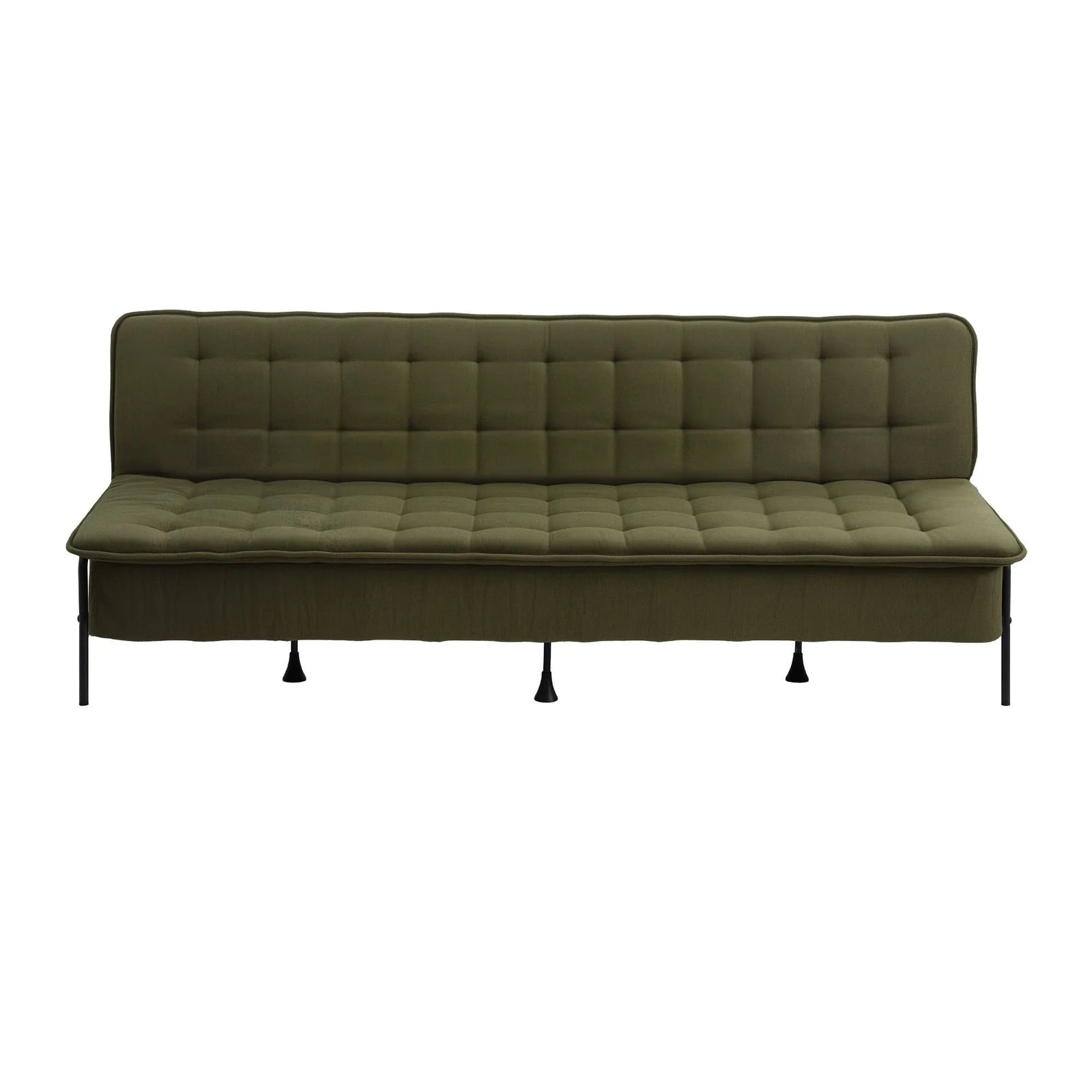 3‑Seater Sofa Bed with Innerspring Core, Adjustable Positions & Metal Frame