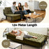 3‑Seater Sofa Bed with Innerspring Core, Adjustable Positions & Metal Frame