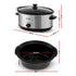 6.5L Slow Cooker Electric Multi Cooker with 3 Heat Settings and Keep Warm Function