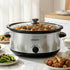 6.5L Slow Cooker Electric Multi Cooker with 3 Heat Settings and Keep Warm Function