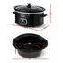 5.6L Slow Cooker Electric Multi Cooker with 3 Heat Settings and Keep Warm Function