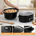 5.6L Slow Cooker Electric Multi Cooker with 3 Heat Settings and Keep Warm Function