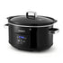 8L Slow Cooker Electric Multi Cooker with 3 Heat Settings and Keep Warm Function