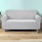 Artiss Polar Fleece 3‑Seater Sofa Cover with Stretch Fit & Anti‑Slip Design – Grey