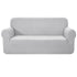 Artiss Polar Fleece 3‑Seater Sofa Cover with Stretch Fit & Anti‑Slip Design – Grey