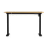 120CM Electric Standing Desk Single Motor Black&Oak