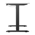 120CM Electric Standing Desk Single Motor Black&White