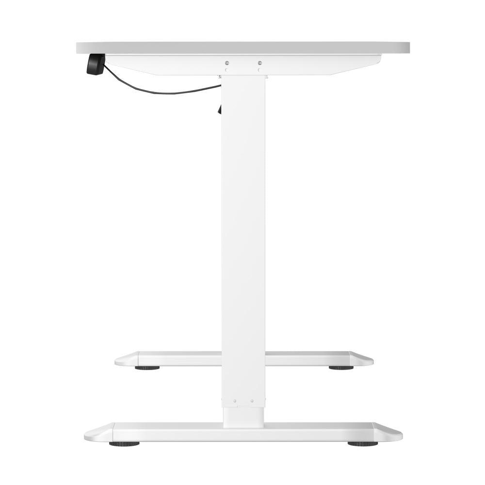 120CM Electric Standing Desk Single Motor White