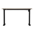 Electric Standing Desk Single Motor Black&Grey-Oak 140CM