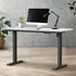 Electric Standing Desk Single Motor Black&White 140CM
