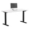 Electric Standing Desk Single Motor Black&White 140CM