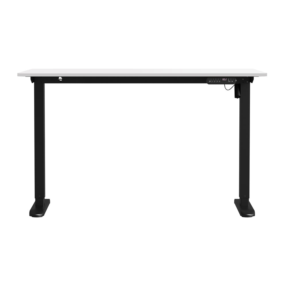 Electric Standing Desk Single Motor Black&White 140CM