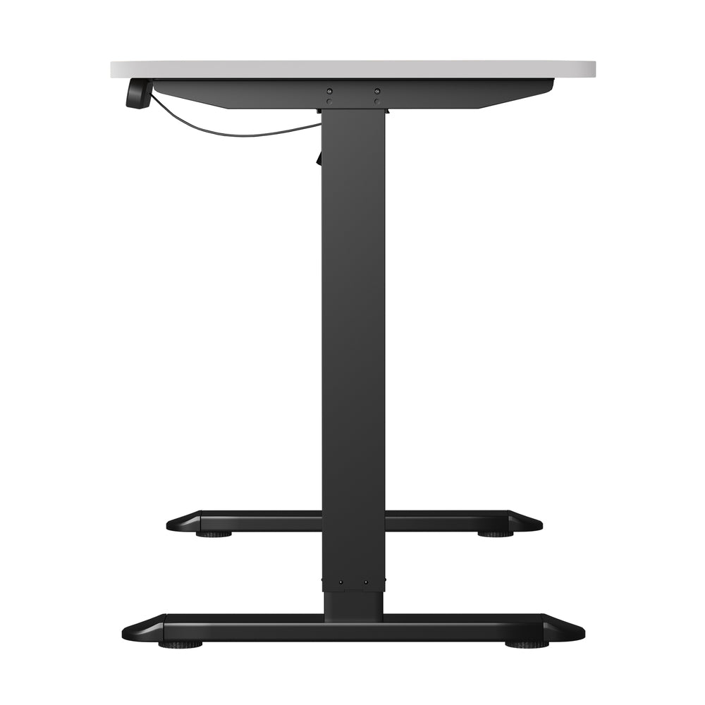 Electric Standing Desk Single Motor Black&White 140CM