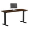 Electric Standing Desk Single Motor Black&Walnut 140CM