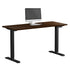 Electric Standing Desk Single Motor Black&Walnut 140CM