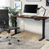 Electric Standing Desk Single Motor Black&Walnut 140CM