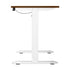 Electric Standing Desk Single Motor White&Walnut 140CM