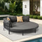 Outdoor Round Daybed Large Sun Lounge Furniture Lounger Sofa