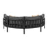 Outdoor Round Daybed Large Sun Lounge Furniture Lounger Sofa