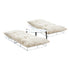 Livsip 2PCS Sun Lounger with Table Outdoor Patio Set Beige