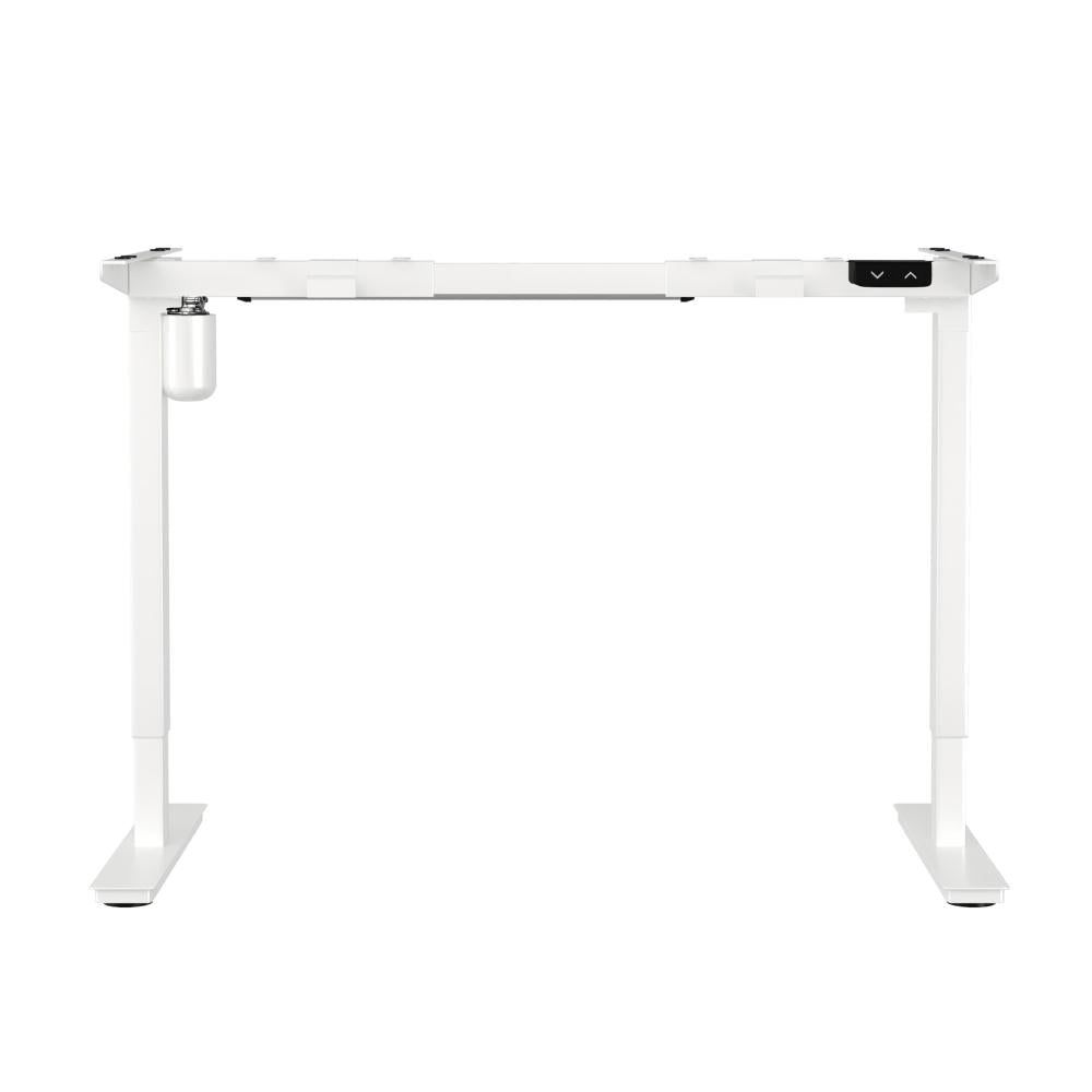 Standing Desk Frame Single Motor Adjustable White