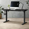 120cm Electric Standing Desk Single Motor Sit Stand Office Desk Black