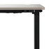 140cm Electric Standing Desk Single Motor Black&Grey-Oak