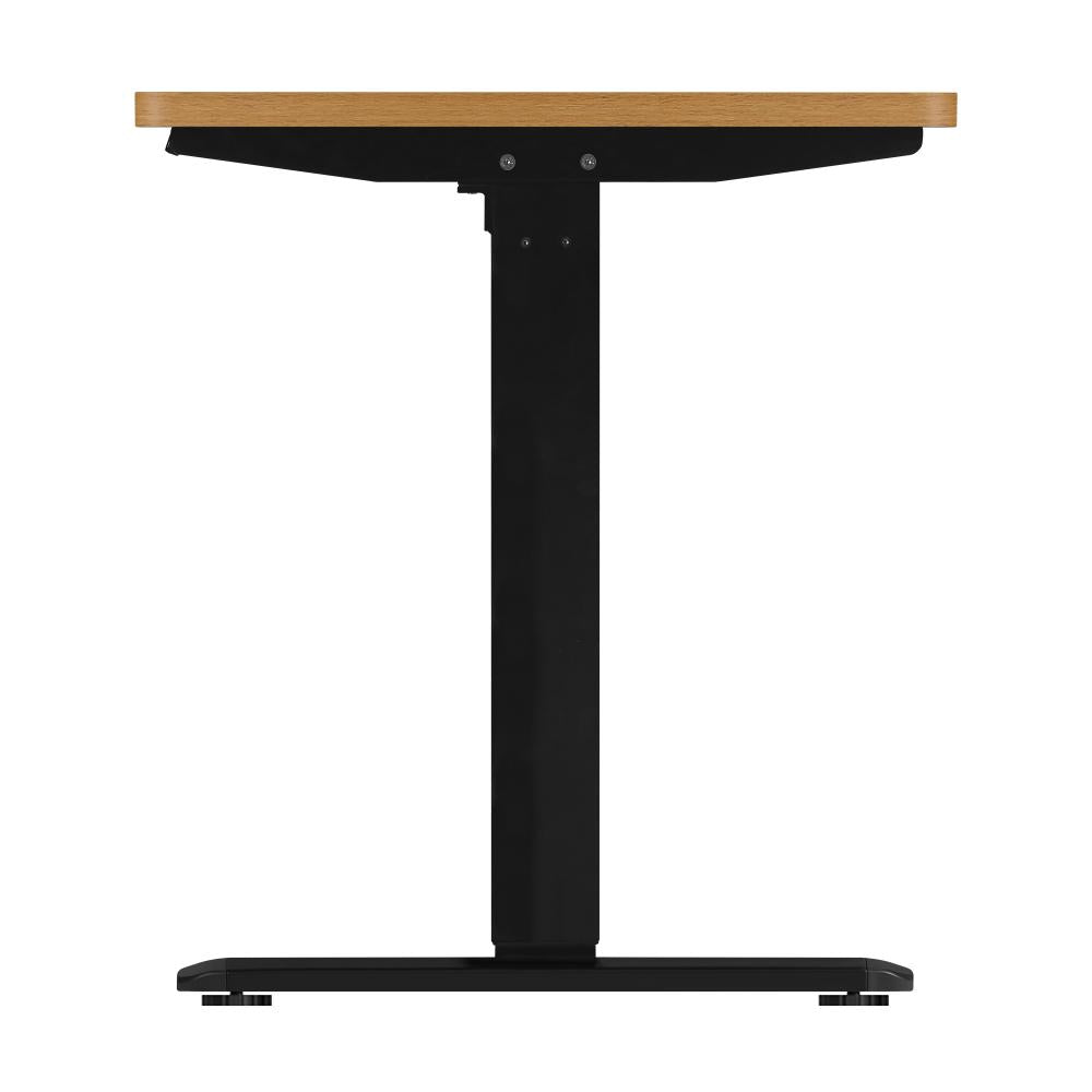 Standing Desk Adjustable Motorised 140cm Black&Oak