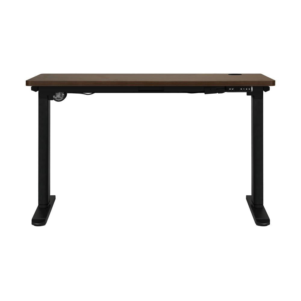 Standing Desk Single Motor 150cm Black&Walnut