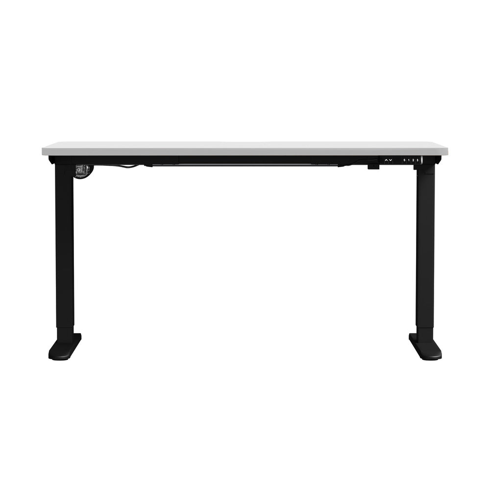 Standing Desk Wireless Charging Single Motor 140CM Black&White