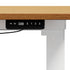 160cm Electric Standing Desk w/ Drawer Adjustable Oak White