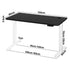 Standing Desk Adjustable Motorised 120cm White&Black