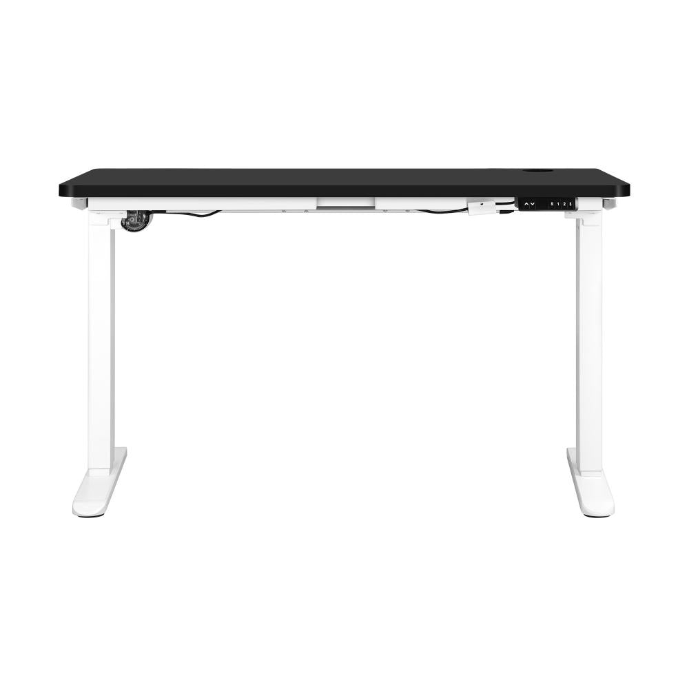 Standing Desk Adjustable Motorised 140cm White&Black