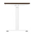 Standing Desk Adjustable Motorised 150cm White&Walnut