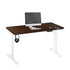 Sit Stand Desk Motorised Adjustable 160cm White&Walnut
