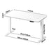 Standing Desk Wireless Charging Single Motor 140CM White