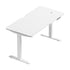 Standing Desk Wireless Charging Single Motor 140CM White