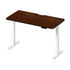 Oikiture Standing Desk Wireless Charging Single Motor 140CM White&Walnut