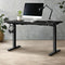 120cm Dual Motor Electric Standing Desk Sit Stand Office Desk Black